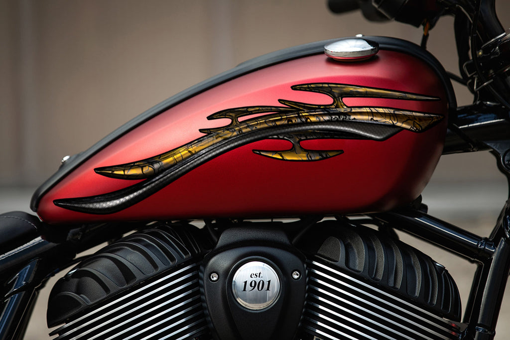 Tribal Bike Graphics, Powerboat Decal, Motorcycle Dirt Bike Sticker, Tribal Decal Full Color Crotch Rocket Graphics, Weapon Chopper Vinyl