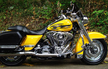 Load image into Gallery viewer, Tribal street racing graphic decal, Full color tribal vinyl sticker, Crotch rocket street racing graphic design, Full chopper wrap
