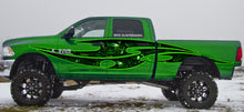 Load image into Gallery viewer, Skull 3D Car Graphic Decal, Skull car vinyl side wrap, Skulls car vinyl graphics, Skull car vinyl decal, Skeleton car vinyl sticker