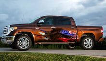 Load image into Gallery viewer, Big flag decals, Full Color US Eagle Car Side Graphics, USA Flag Car Vinyl, US Bald Eagle Car Vinyl Sticker