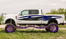 Load image into Gallery viewer, 3D Tribal car side wrap, Tribal car graphics, Tribal car side design, Tribal car vinyl decal, Tribal car vinyl sticker