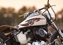 Load image into Gallery viewer, Tribal tattoo decal for Motorcycle Turbines Racing Bike wrap Street legal Sport Bike vinyl Tribal tattoo street racing graphic