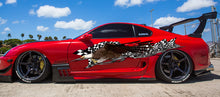 Load image into Gallery viewer, American pride Car Wrap, Patriotic Car Vinyl Decal, Patriotic Pride Car Vinyl Sticker, US eagle Full Color Car Side Graphics