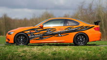 Load image into Gallery viewer, Tribal Car Wrap, Tribal Car Vinyl Decal, Tribal Pride Car Vinyl Graphics, Tribal Car Side Wrap, Tribal Tattoo Car Vinyl