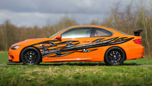 Load image into Gallery viewer, Tribal Full Color Car Side Graphics, Tribal Car Vinyl Sticker, Tribal Car Side Wrap, Tribal Car Side Design, Tribal Car Vinyl Decal