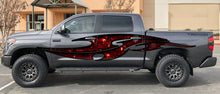 Load image into Gallery viewer, 3D Skull car side design, Skulls car vinyl graphics, Skull car vinyl decal, Skulls car vinyl sticker, Skull car vinyl side wrap
