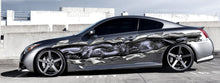 Load image into Gallery viewer, 3D Dragons Car Wrap, Dragons Car Vinyl Decal, Lizard Full Color Car Graphics, Dragons Ripped Metal Car Vinyl, Lizard Car Vinyl Side Sticker