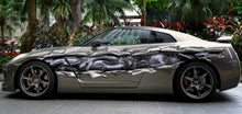 Load image into Gallery viewer, 3D Dragons Full Color Car Side Graphics, Lizard Car Side Design, Dragons Car Vinyl Side Wrap, Dragons Car Side Graphics