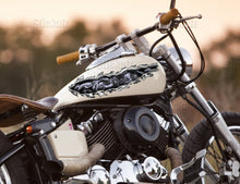 Load image into Gallery viewer, Dragons Decal Full Color Crotch Rocket Graphics, Dragons Chopper Vinyl, Dragons Bike Graphics, Patriotic Motorcycle Sticker