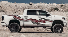 Load image into Gallery viewer, Tribal truck vinyl decal, Tribal truck full color vinyl, Tribal car vinyl side sticker, Tribal street racing graphics, Truck vinyl wrap