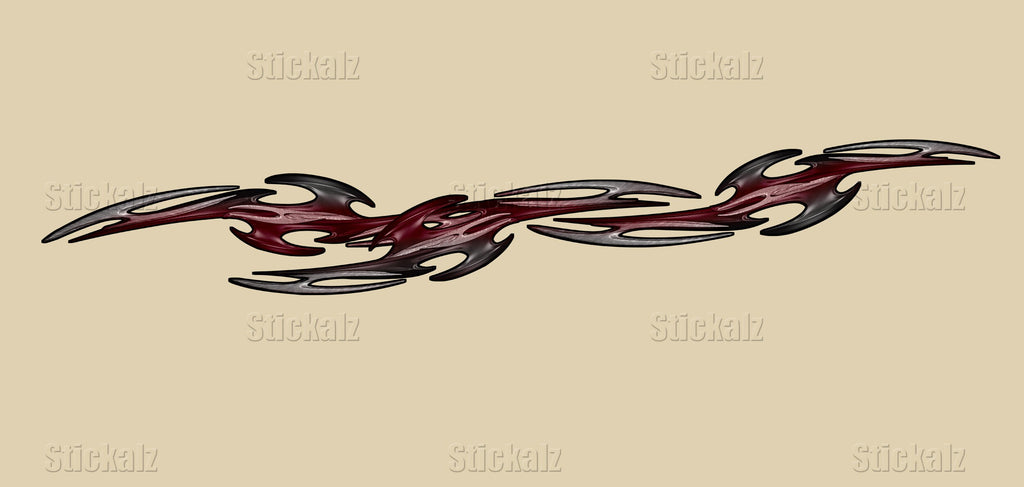 Tribal bike vinyl sticker, Tribal bike decal, Crotch rocket vinyl wrap, Tribal chopper vinyl graphics, Tribal Crotch rocket side design