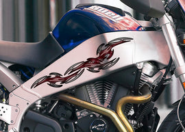 Tribal bike vinyl sticker, Tribal bike decal, Crotch rocket vinyl wrap, Tribal chopper vinyl graphics, Tribal Crotch rocket side design