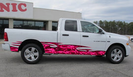 Full Color Car Side Decals, Truck Side Graphics, Dragons Car Wrap, Dragons Car Vinyl, Car Vinyl, Dragons Pride Car Vinyl
