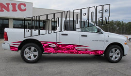 Full Color Car Side Decals, Truck Side Graphics, Dragons Car Wrap, Dragons Car Vinyl, Car Vinyl, Dragons Pride Car Vinyl
