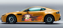 Load image into Gallery viewer, Anime Girl Car Sticker, Anime Car Vinyl Decal, Anime Car Wrap, One Piece Car Decal, Manga decal, Large Vehicle Graphics, Anime Girl Car Wrap