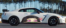 Load image into Gallery viewer, Anime Car Vinyl Decal, Anime Girl Car Sticker, Racing car decal, Anime Car Wrap, Manga decal, Large Vehicle Graphics, Anime Girl Car Wrap