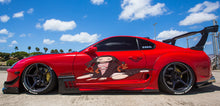 Load image into Gallery viewer, Anime Girl Car Wrap, Anime Car Vinyl Decal, Anime Girl Car Sticker, Racing car decal, Anime Car Wrap, Manga decal, Anime Girl Car Design