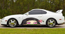 Load image into Gallery viewer, Anime Car Vinyl Sticker, Anime Girl Car Wrap, Manga Car Vinyl Graphics, Anime Car Stickers, Japanese Car Decals, Large Vehicle Graphics