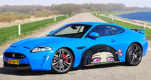 Load image into Gallery viewer, Anime Car Vinyl Sticker, Anime Girl Car Wrap, Manga Car Vinyl Graphics, Anime Car Stickers, Japanese Car Decals, Large Vehicle Graphics