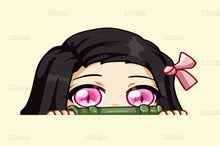 Load image into Gallery viewer, Anime Car Vinyl Sticker, Anime Girl Car Wrap, Manga Car Vinyl Graphics, Anime Car Stickers, Japanese Car Decals, Large Vehicle Graphics
