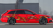 Load image into Gallery viewer, 3D Tribal Car Wrap, Tribal Car Decal, 3D Tribal Car Sticker, 3D Tribal Car Graphics, 3D Tribal Racing Stripes Vinyl Decal