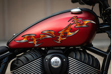 Load image into Gallery viewer, Tribal Bike Vinyl Graphics, Tribal Bike Sticker, Tribal Bike Decal, Dirt Bike Full Color Vinyl Sticker, Tribal Sport Bike Vinyl Graphics