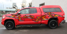 Load image into Gallery viewer, Carbon Fiber Tribal Car Sticker, Carbon Fiber Truck Side Graphics, Carbon Fiber Car Sticker, Carbon Fiber Tribal Decal, Tribal Car Wrap