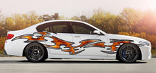 Load image into Gallery viewer, 3D Tribal Car Wrap, Tribal Car Decal, 3D Tribal Car Sticker, 3D Tribal Car Graphics, 3D Tribal Racing Stripes Vinyl Decal