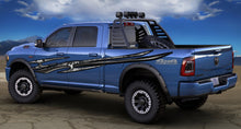 Load image into Gallery viewer, 3D Tribal car vinyl decal, Tribal car vinyl side wrap, Tribal tattoo car sticker, One piece car decal, One part mirrored, Tribal car design
