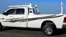 Load image into Gallery viewer, 3D Tribal car vinyl decal, Tribal car vinyl side wrap, Tribal tattoo car sticker, One piece car decal, One part mirrored, Tribal car design