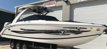 Load image into Gallery viewer, Tribal Boat Wrap, Tribal Speed Boat Vinyl Decal, 3D Graphic Yacht Decal, Watercraft Sticker, Tribal Boat Side Design