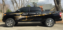 Load image into Gallery viewer, 3D Tribal Truck Wrap, Tribal Truck Graphics, Tribal Truck Side Full Color Vinyl Sticker, Tribal Car Vinyl Side Graphics, Tribal Car Sticker