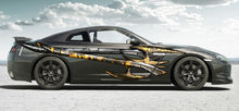 Load image into Gallery viewer, 3D Tribal Car Wrap, Tribal Car Decal, 3D Tribal Car Sticker, 3D Tribal Car Graphics, 3D Tribal Racing Stripes Vinyl Decal