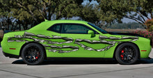Load image into Gallery viewer, 3D Ripped Metal Car Wrap, Ripped Metal Car Graphics, Ripped Metal Full Color Car Vinyl Decal, Car Side Wrap, Ripped Metal Car Side Sticker