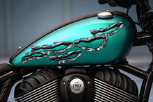 Load image into Gallery viewer, Ripped Metal Dirt Bike Color Sticker, Ripped Metal Sport Bike Graphics, Motorcycle Sticker, Ripped Metal Bike Vinyl Graphics, Bike Wrap