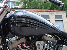Load image into Gallery viewer, Tribal bike vinyl decal, Super crotch rocket wrap, Tribal crotch rocket sticker, Chopper vinyl graphics, Crotch rocket side design