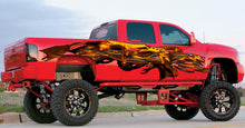 Load image into Gallery viewer, Golden Dragon Car Side Decal, 3D Dragons Street Racing Graphics, Tribal Dragon 3D Car Vinyl, Dragon Truck Sticker
