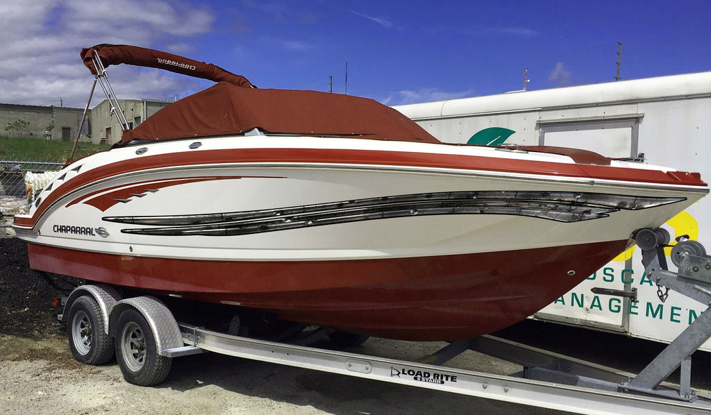 Racing Stripes Boat Vinyl Graphics – Speed Boat Side Decals – Marine Grade Wrap for Hull or Sides – Custom Stripe Kit