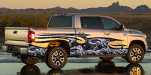 Load image into Gallery viewer, 3D Tribal Dragon Full Color Truck Side Graphics, Tribal Dragon 3D Truck Vinyl, Tribal Dragon Truck Decal, Tribal Dragon Truck Sticker