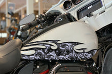 Load image into Gallery viewer, Dragon Bike Sticker, Dragon Dirt Bike Full Color Vinyl Sticker, Tribal Dragon Sport Bike Decal, Tribal Dragon Bike Vinyl Graphics