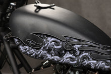 Load image into Gallery viewer, Dragon Bike Sticker, Dragon Dirt Bike Full Color Vinyl Sticker, Tribal Dragon Sport Bike Decal, Tribal Dragon Bike Vinyl Graphics