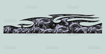 Load image into Gallery viewer, Dragon Bike Sticker, Dragon Dirt Bike Full Color Vinyl Sticker, Tribal Dragon Sport Bike Decal, Tribal Dragon Bike Vinyl Graphics