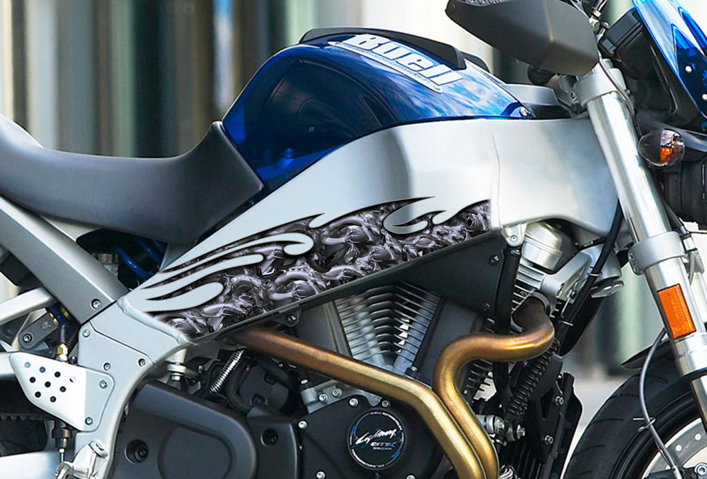 Tribal Dragon Bike Decal – Vinyl Dragon Sticker for Motorcycles, Cars, Helmets – Cool Tribal Design, Weatherproof Vehicle Graphic