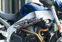 Load image into Gallery viewer, Tribal Dragon Bike Decal – Vinyl Dragon Sticker for Motorcycles, Cars, Helmets – Cool Tribal Design, Weatherproof Vehicle Graphic