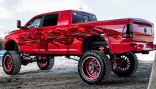 Load image into Gallery viewer, Red Dragon Full Color Truck Side Graphics, Tribal Dragon 3D Truck Vinyl, Tribal Dragon Truck Vinyl, Tribal Dragon Truck Decal