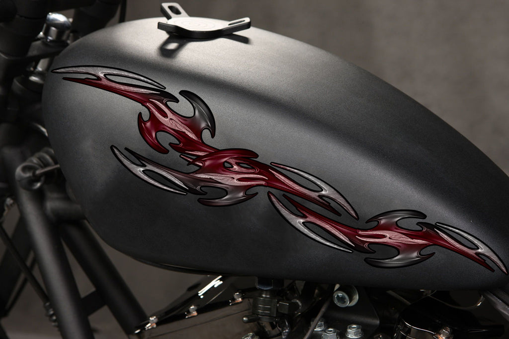 Tribal bike vinyl sticker, Tribal bike decal, Crotch rocket vinyl wrap, Tribal chopper vinyl graphics, Tribal Crotch rocket side design