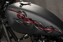 Load image into Gallery viewer, Tribal bike vinyl sticker, Tribal bike decal, Crotch rocket vinyl wrap, Tribal chopper vinyl graphics, Tribal Crotch rocket side design