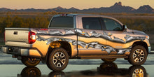 Load image into Gallery viewer, Ripped Metal Truck Vinyl Decal, Ripped Metal Car Side Graphics, Ripped Metal Full Color Truck Vinyl Design, 3D Ripped Metal Car Wrap