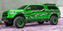 Load image into Gallery viewer, Ripped Metal Truck Vinyl Decal, Ripped Metal Car Side Graphics, Ripped Metal Full Color Truck Vinyl Design, 3D Ripped Metal Car Wrap