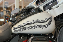 Load image into Gallery viewer, Ripped Metal Bike Vinyl Sticker, Ripped Metal Bike Side Decal, Ripped Metal Motorcycle Vinyl Side Wrap, Ripped Metal Bike Wrap Graphics